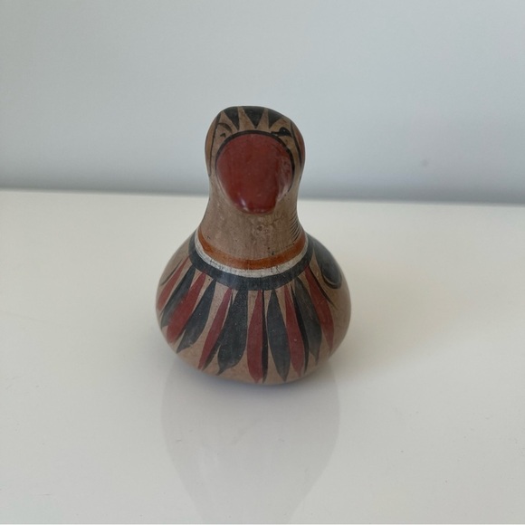 Vintage Tonala Mexican Folk Art Hand Painted Clay Bird - Picture 3 of 9